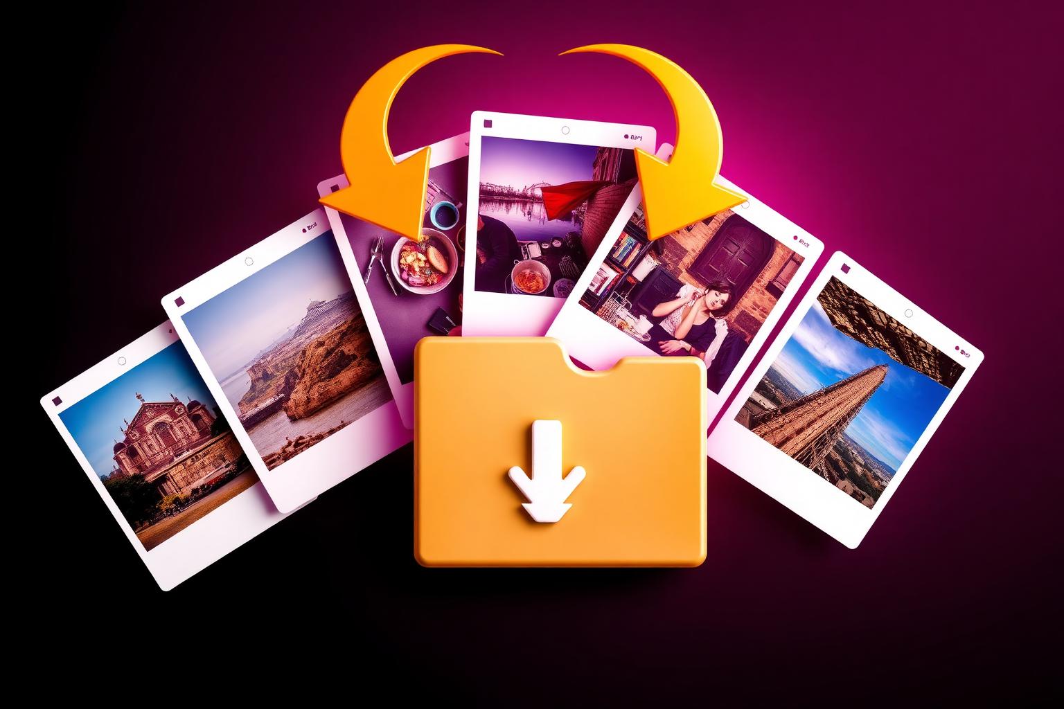 Download instagram photos and carousel posts in HD